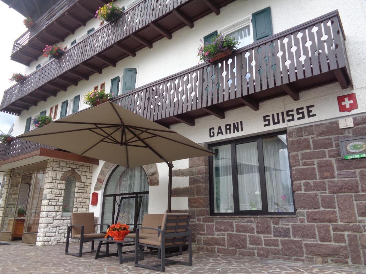 Hotel Garni Suisse San Martino Di Castrozza Zewnętrze zdjęcie